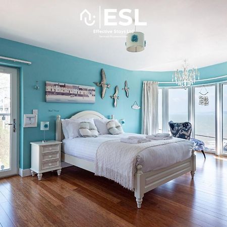 Beautiful En Suite 5 Bedroom Home With Sea Views New Quay  Bagian luar foto