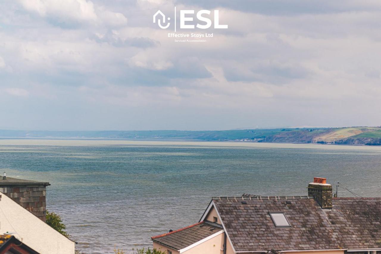 Beautiful En Suite 5 Bedroom Home With Sea Views New Quay  Bagian luar foto